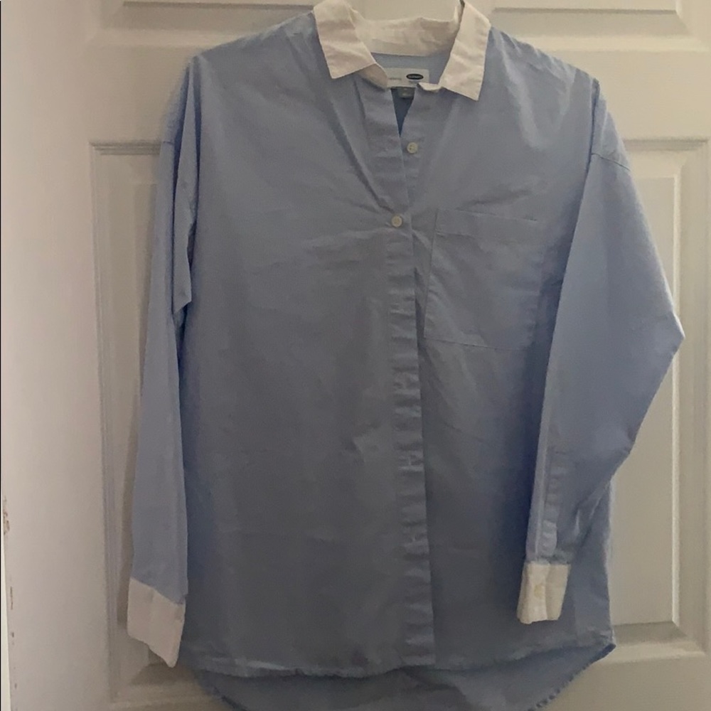 Classic boyfriend Oxford button up